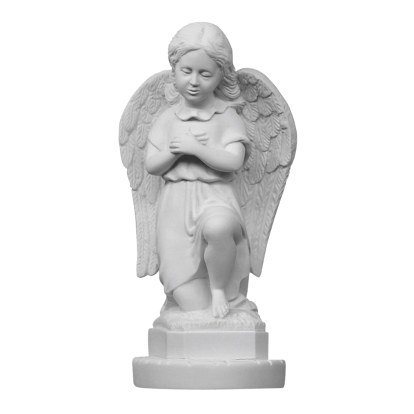 Little Kneeling Marble Statue